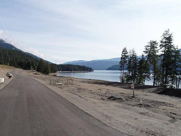 Shuswap Waterfront Lot View