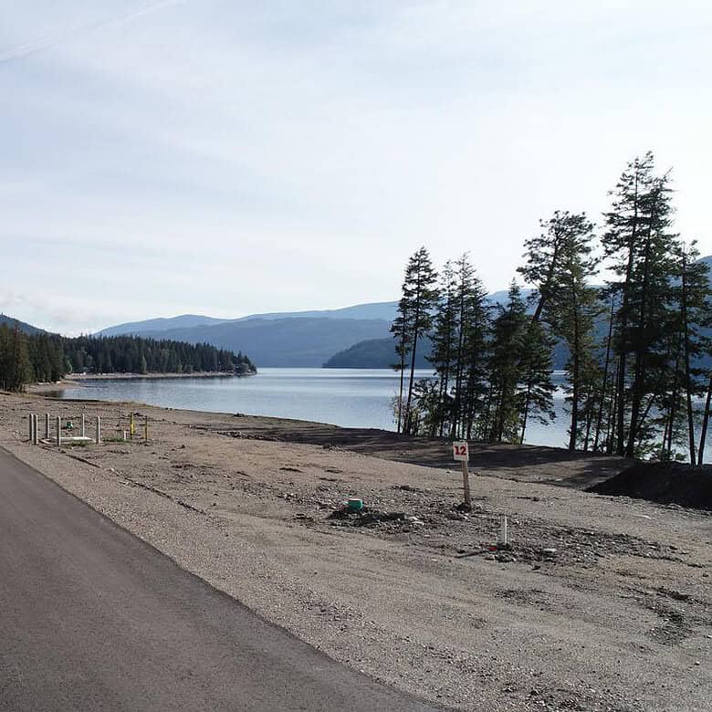 Shuswap Waterfront Lot View